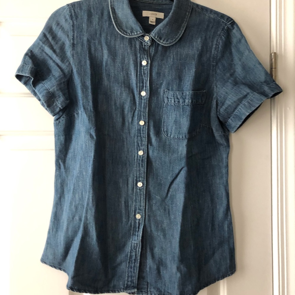Denim blouse